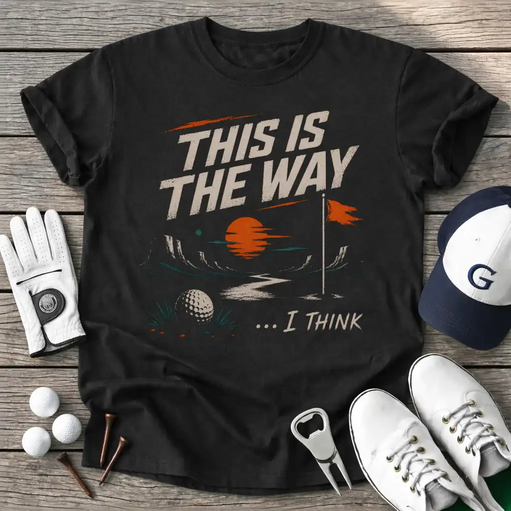 This The Way Think T-Shirt in Black