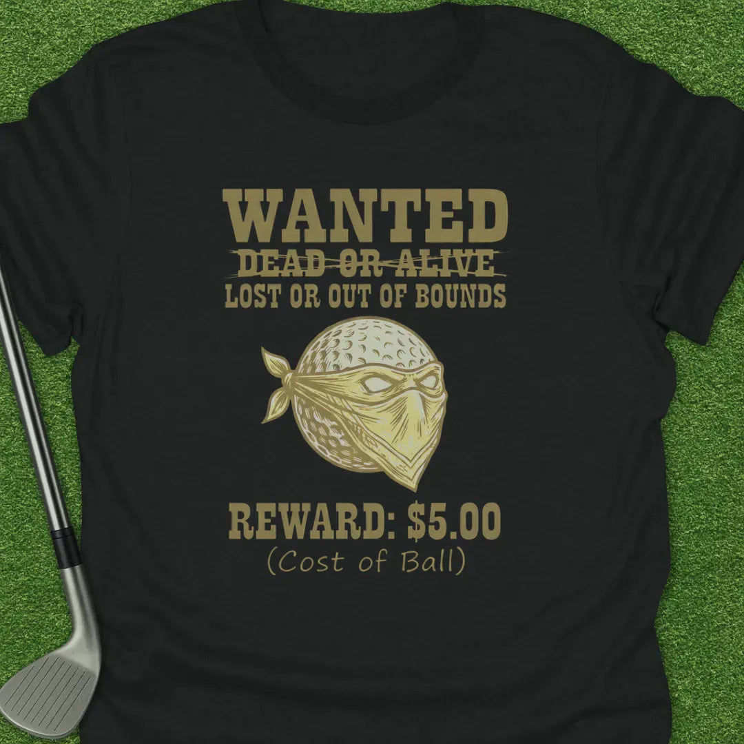 Black / S Wanted Dead Alive T-Shirt