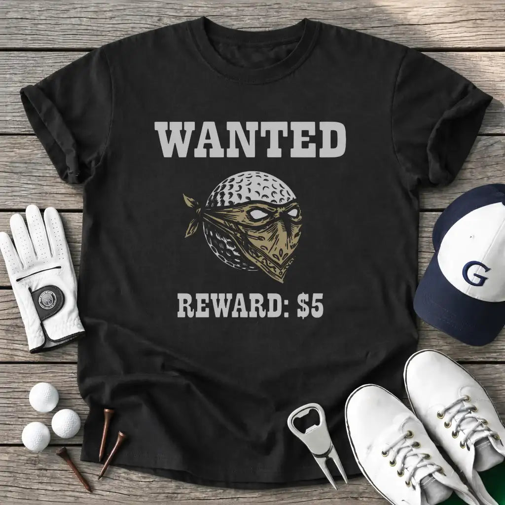 Black / S Wanted Dead Alive T-Shirt