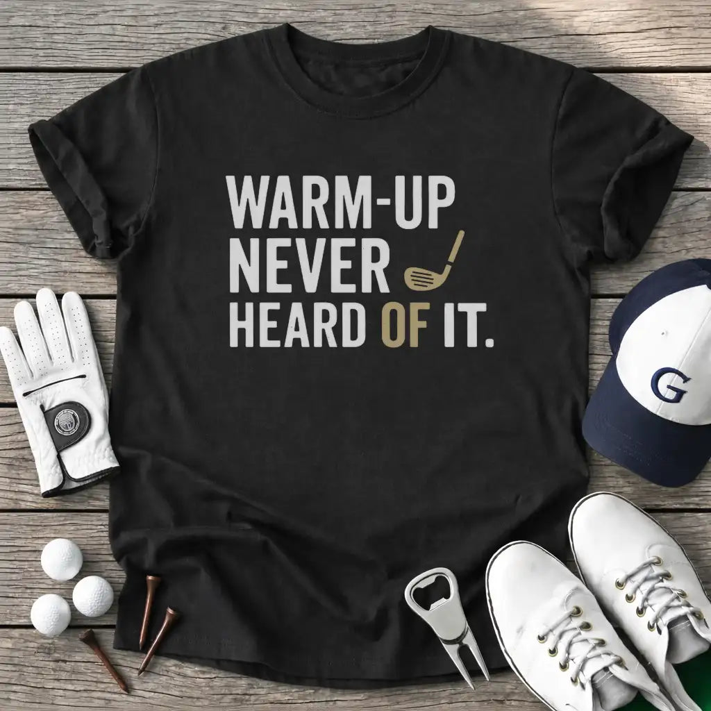 Black / S Warmup Never Heard T-Shirt