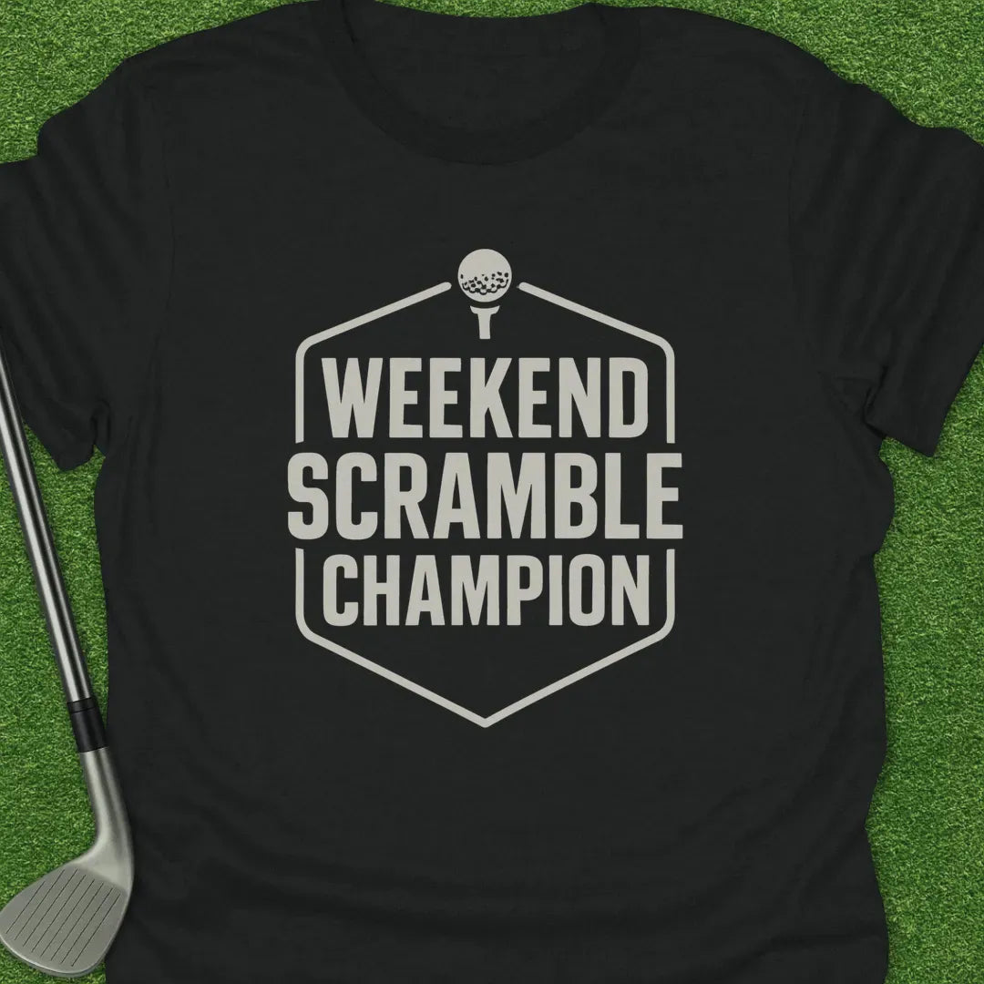 Black / S Weekend Scramble T-Shirt