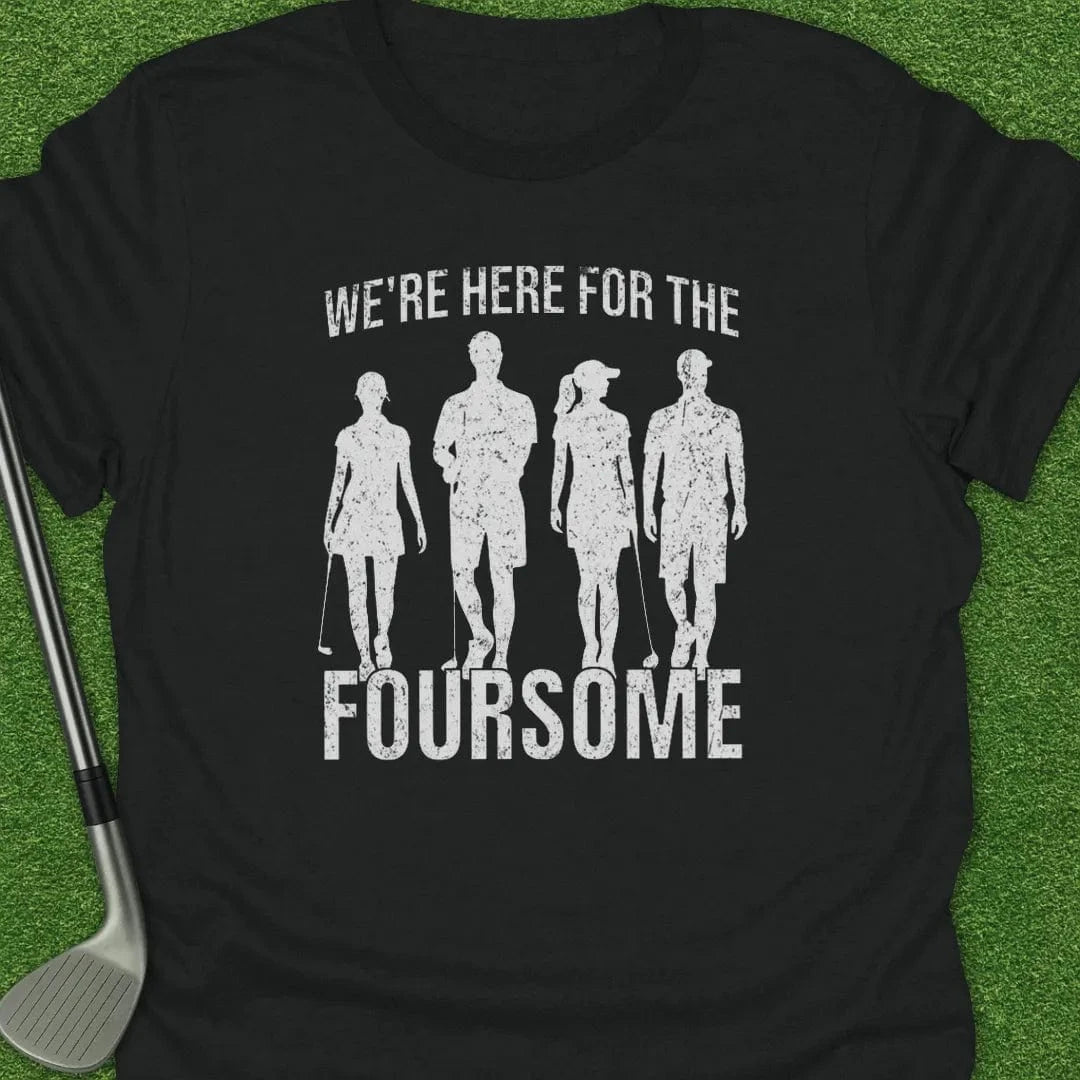 Black / S Were Here For The T-Shirt