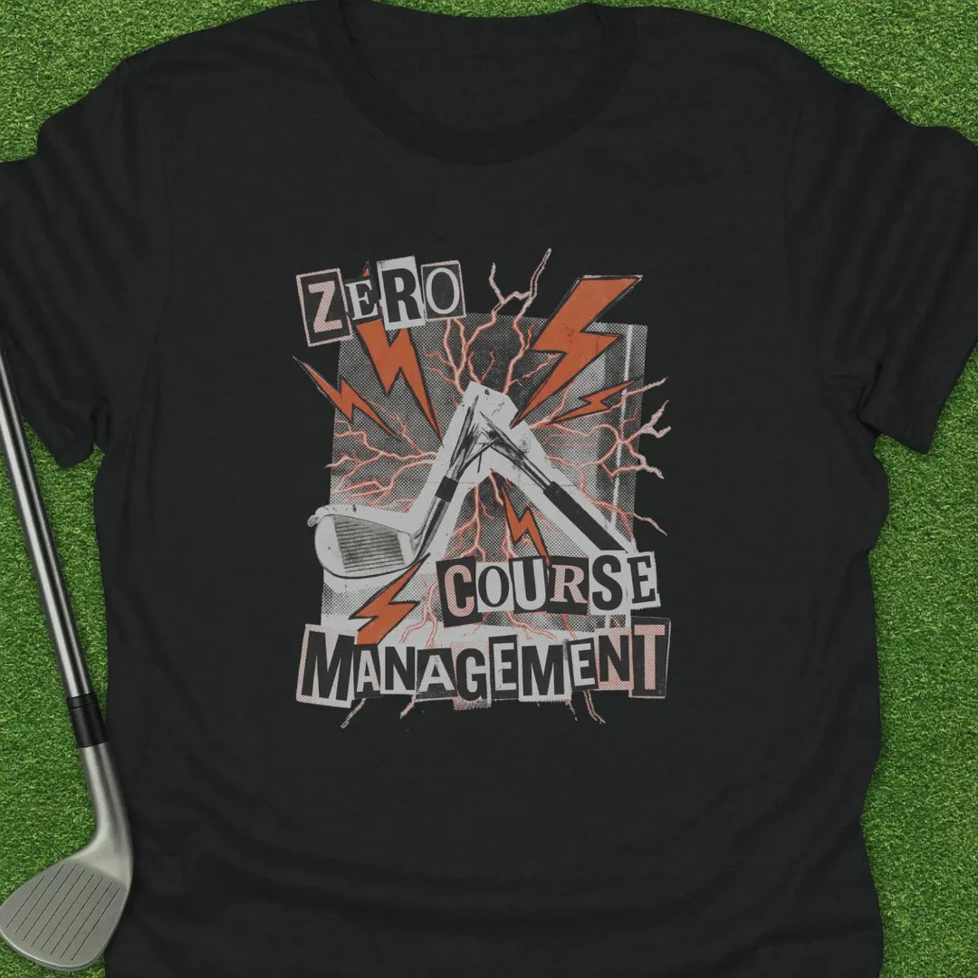 Black / S Zero Course T-Shirt