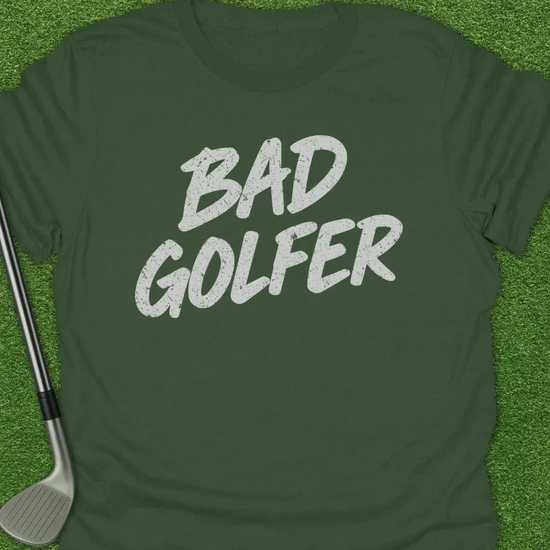 Military Green / S Bad Golfer Bold T-Shirt