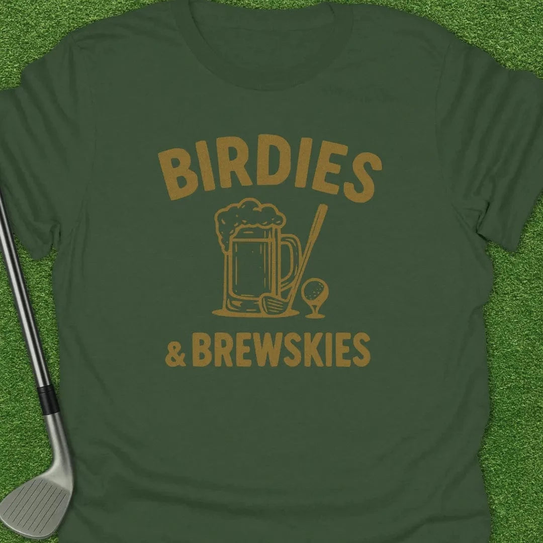Military Green / S Birdies Brewskies T-Shirt