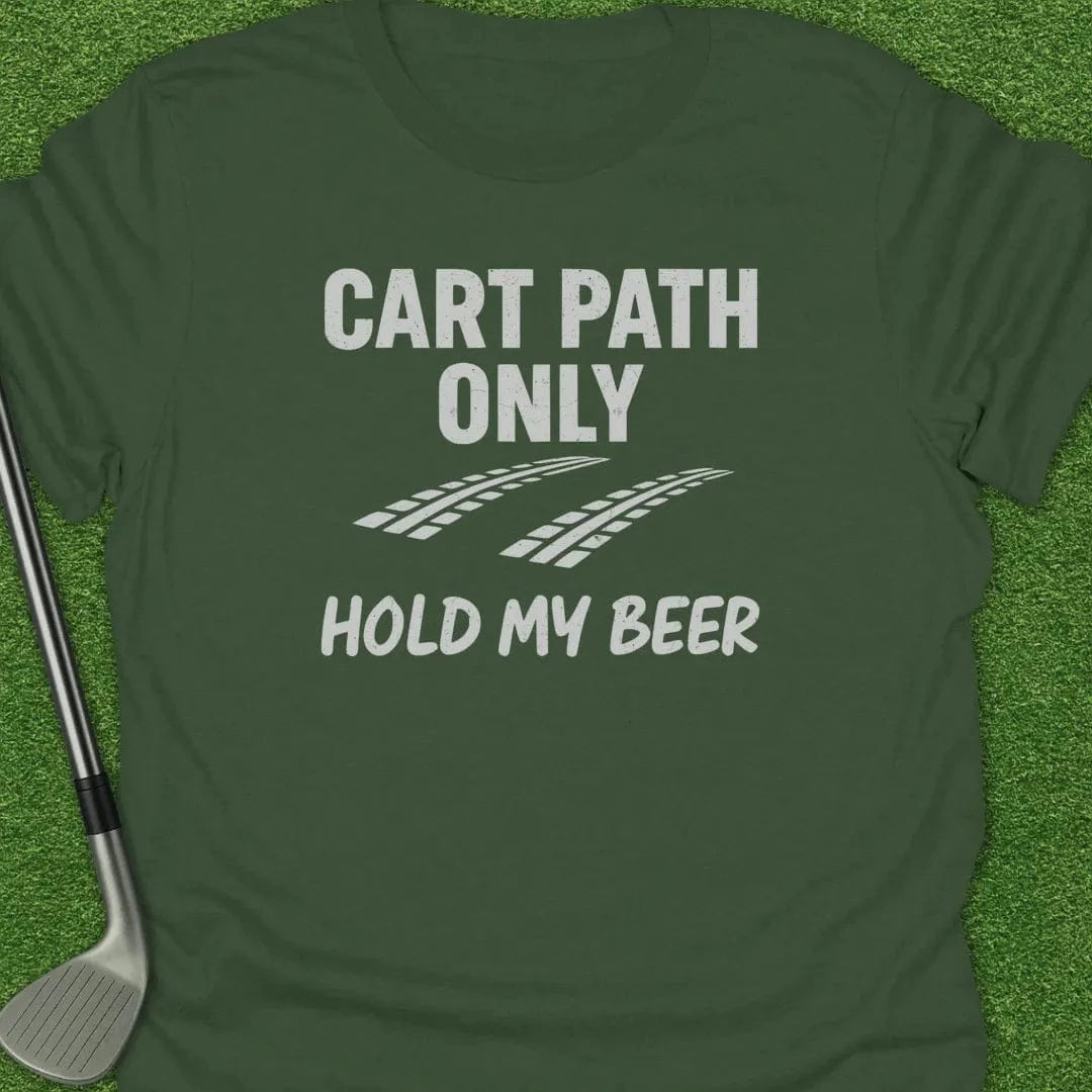Military Green / S Cart Path Only Hold T-Shirt