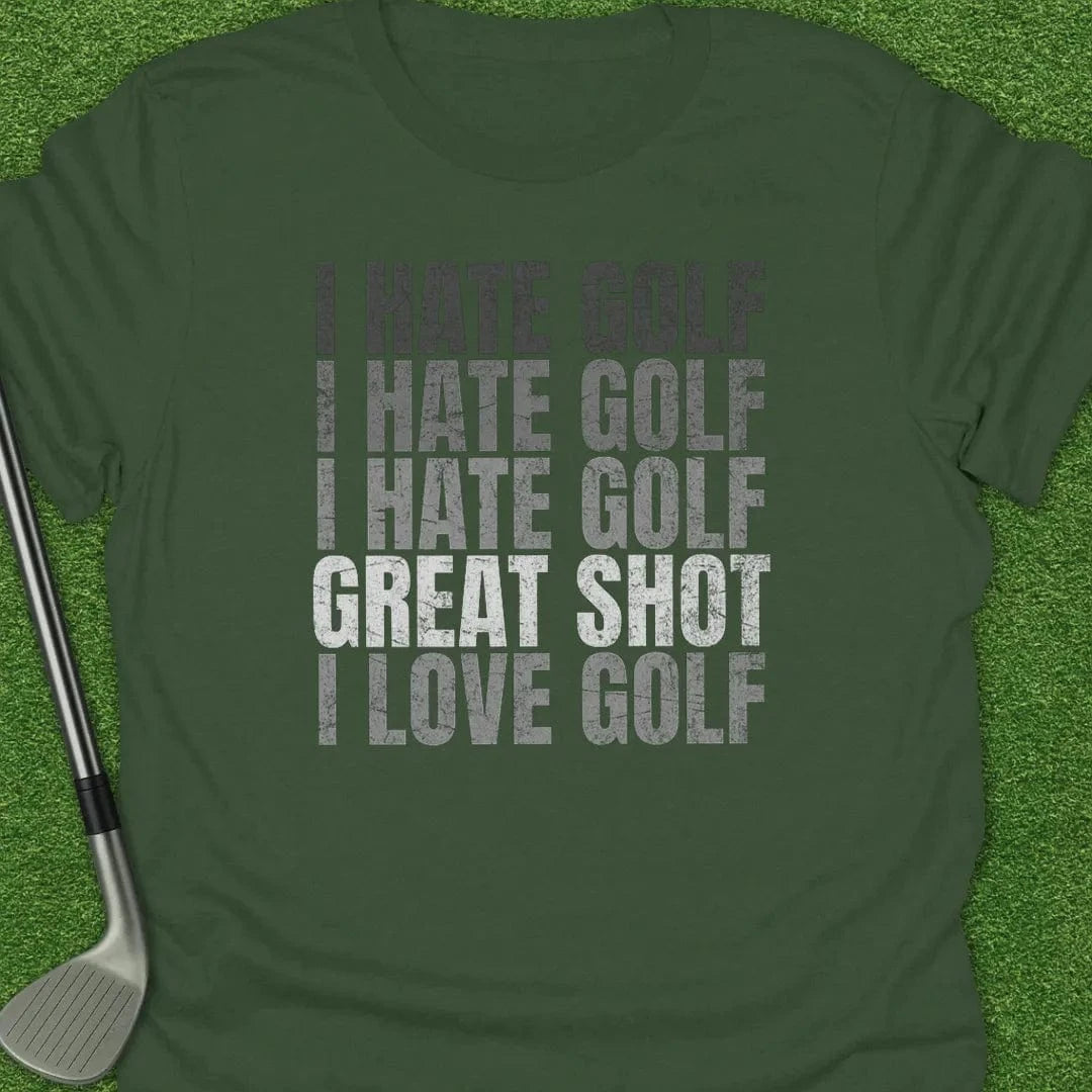 Military Green / S Hate Golf Hate Golf T-Shirt