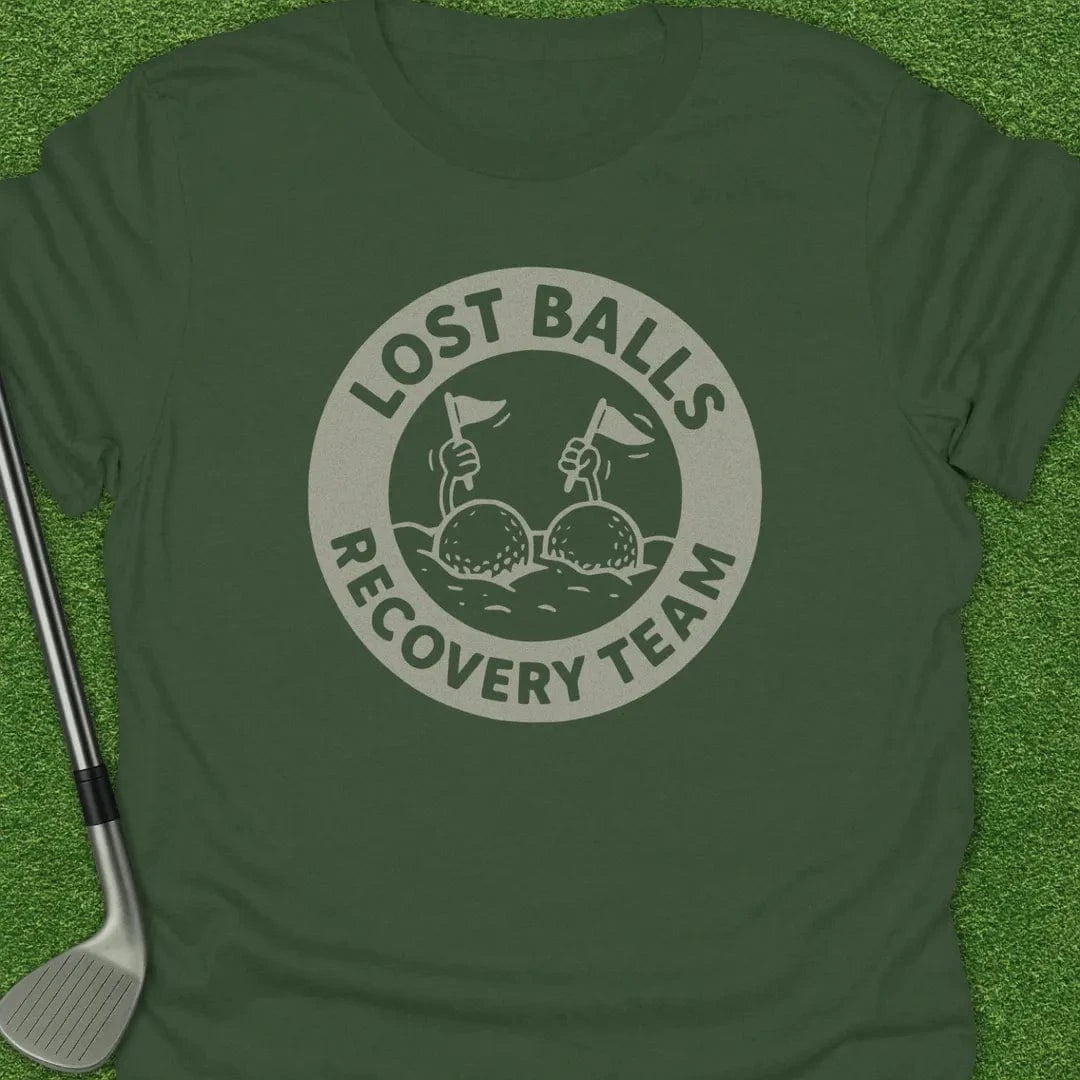 Military Green / S Lost Balls Recovery T-Shirt