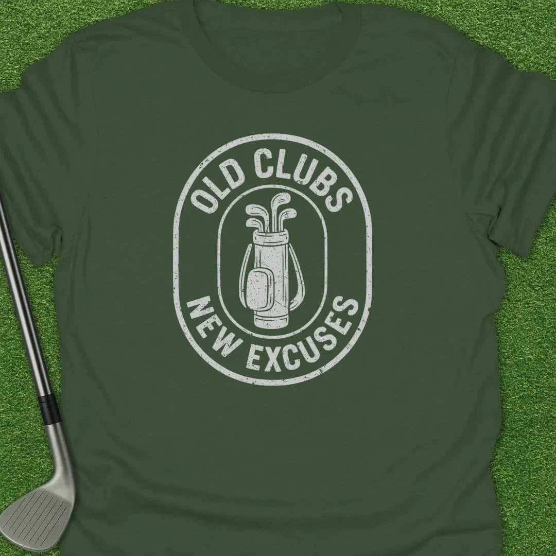 Military Green / S Old Clubs New T-Shirt