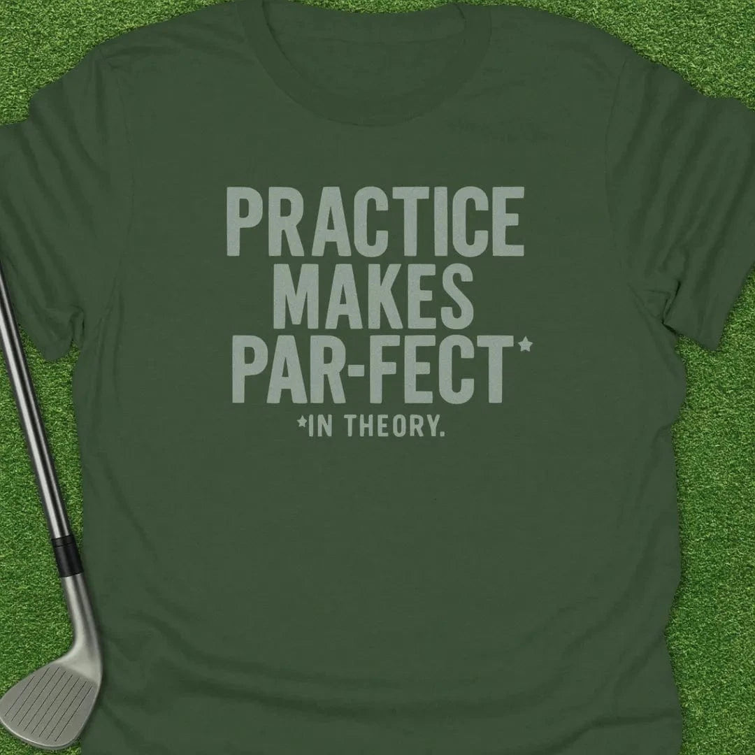 Military Green / S Pratice Makes T-Shirt