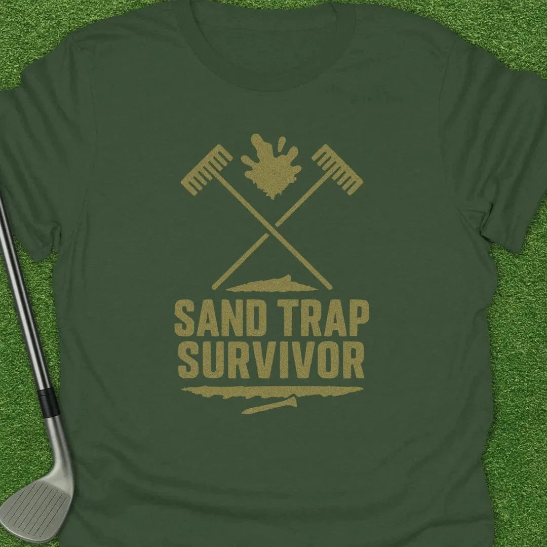 Military Green / S Sand Trap Survivor T-Shirt