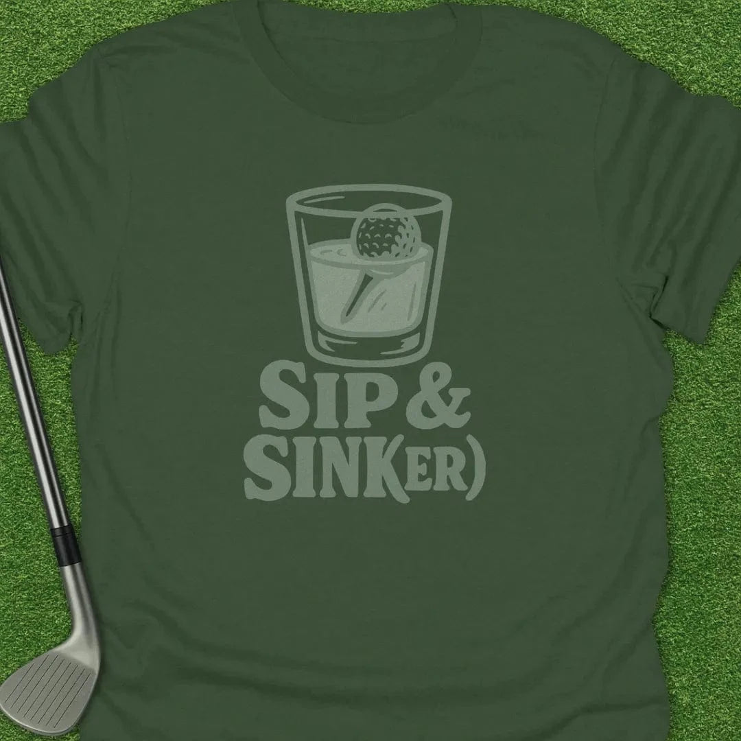 Military Green / S Sip Sinker T-Shirt