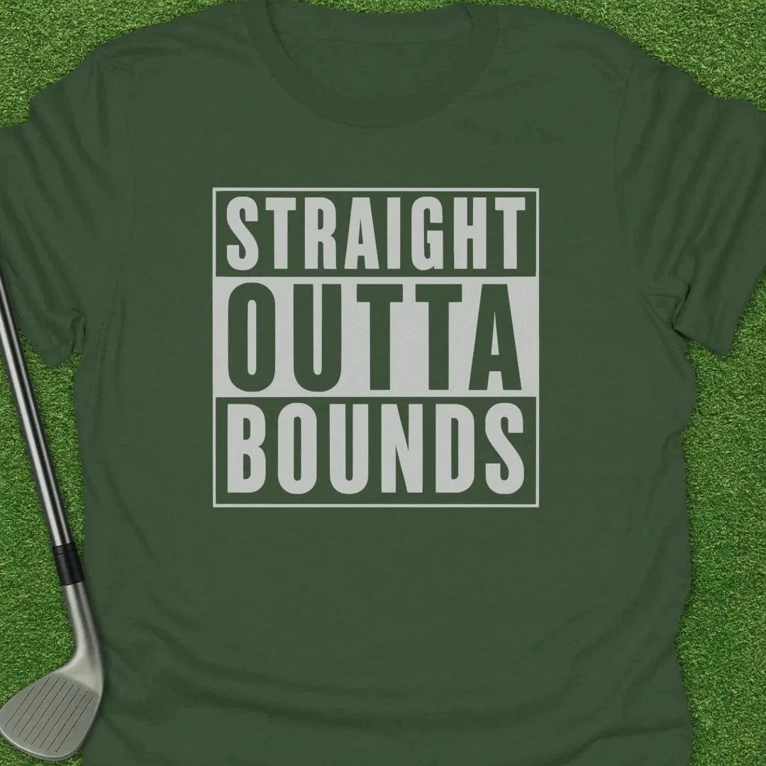 Military Green / S Straight Outta T-Shirt