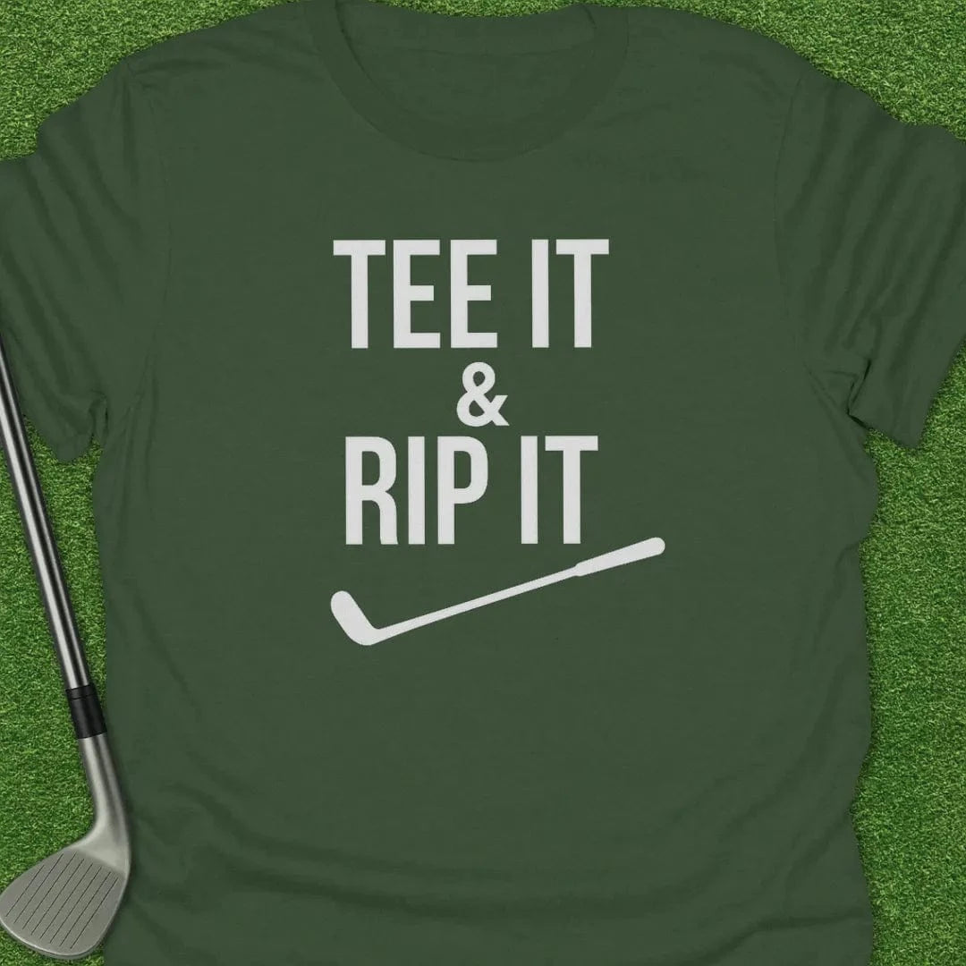 Military Green / S Tee Rip T-Shirt
