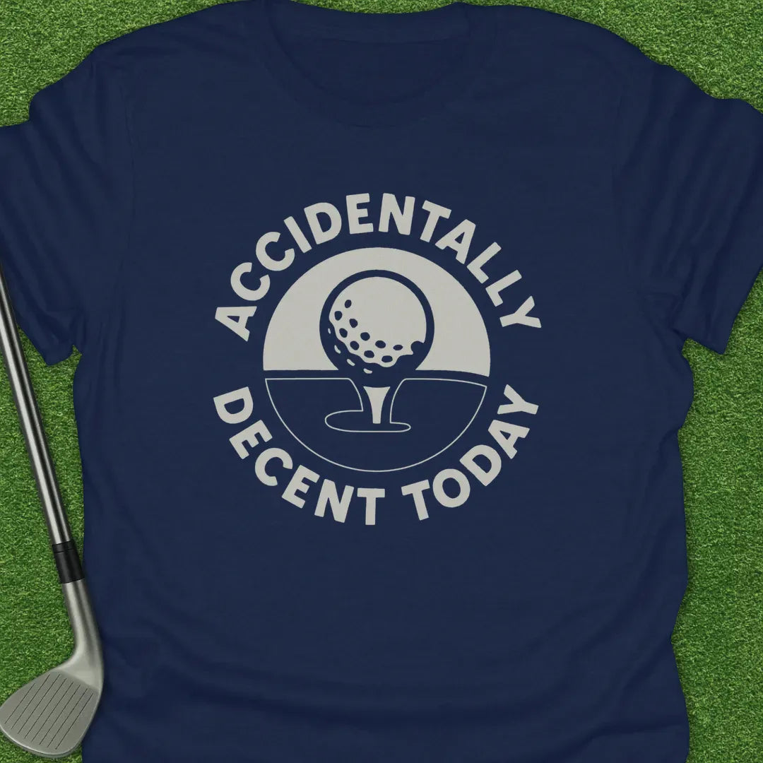 Navy / S Accidentally Decent T-Shirt