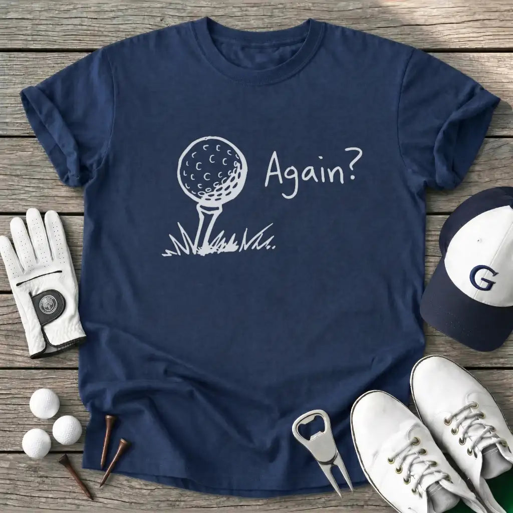 Again T-Shirt in Navy