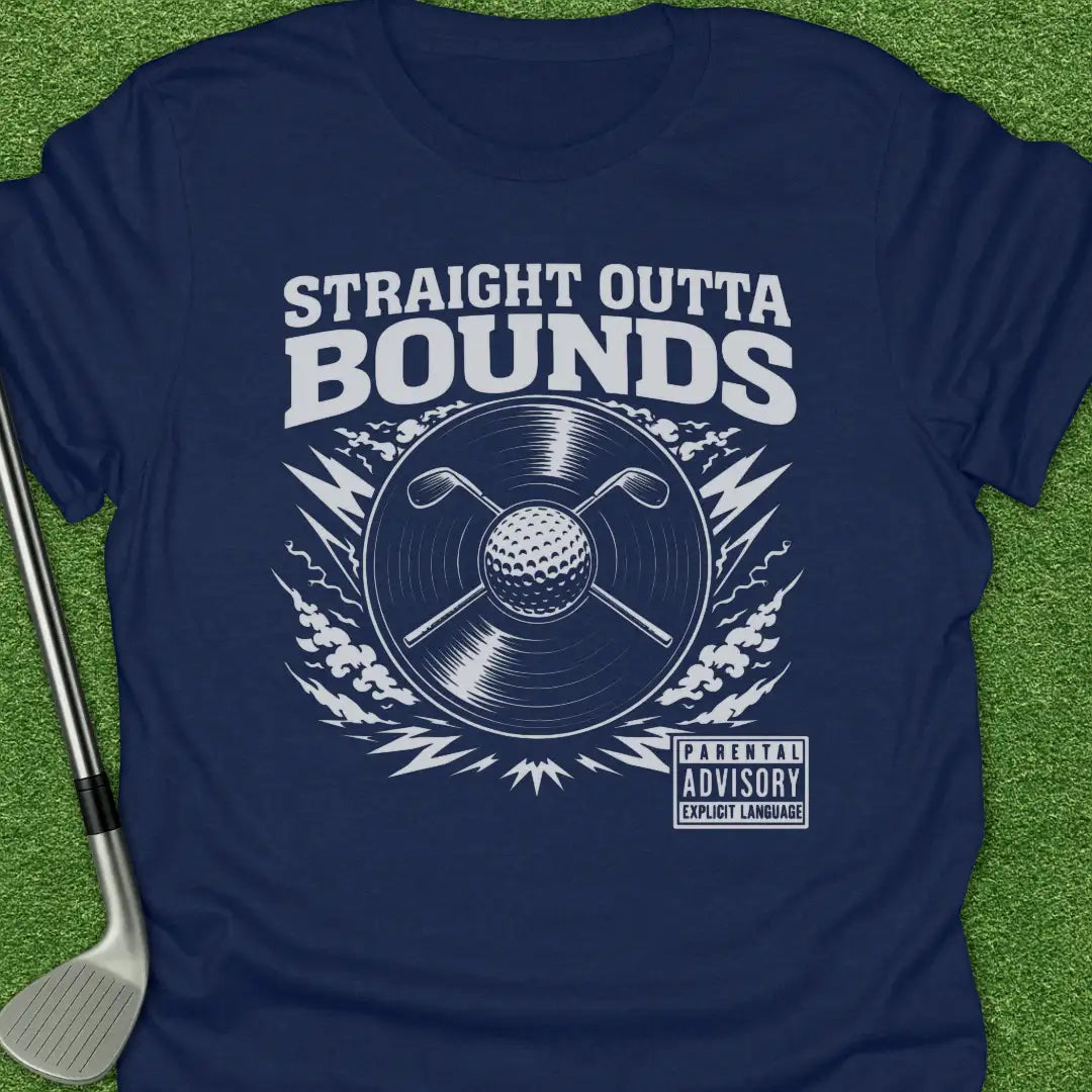 Navy / S Album Straight T-Shirt