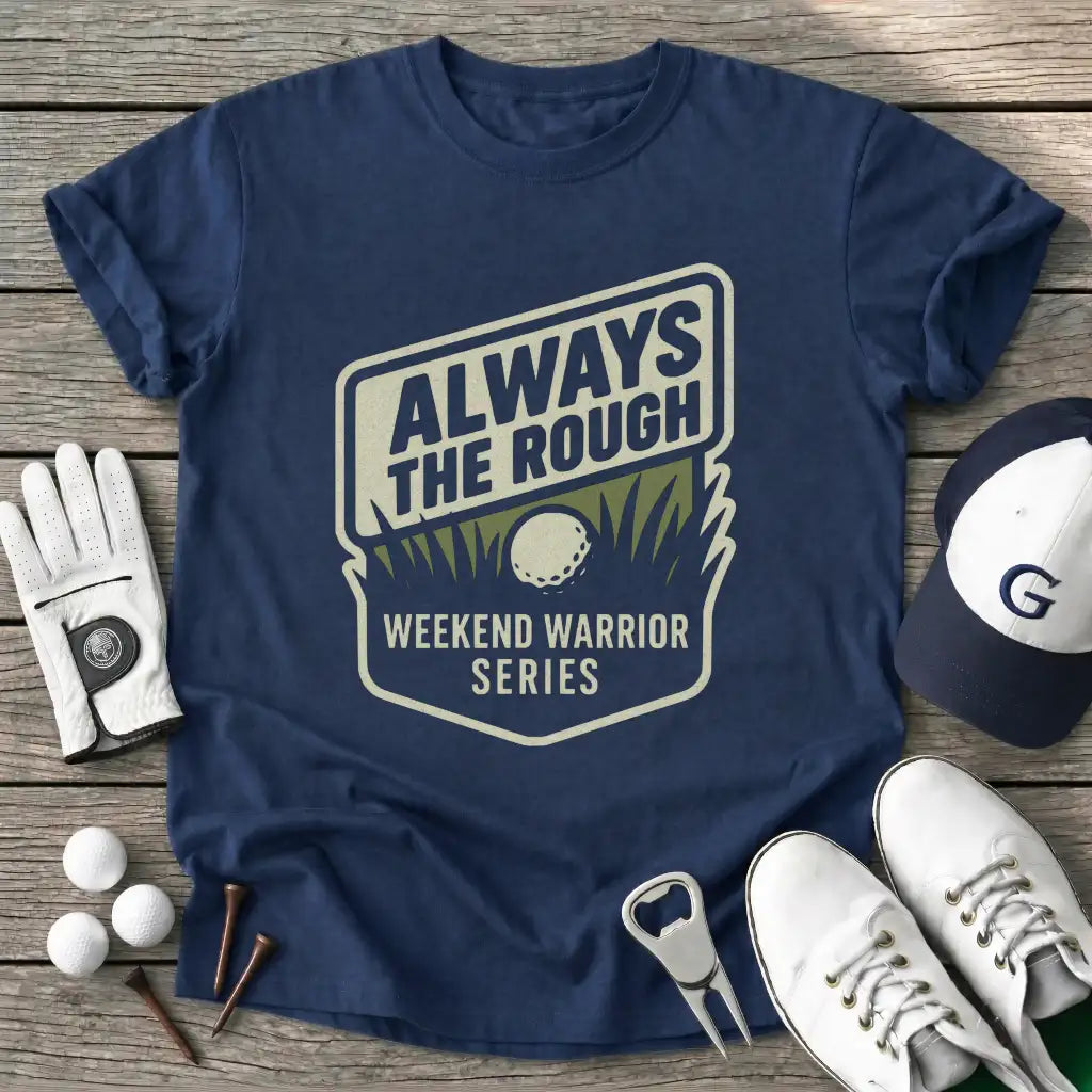 Navy / S Always The Rough T-Shirt