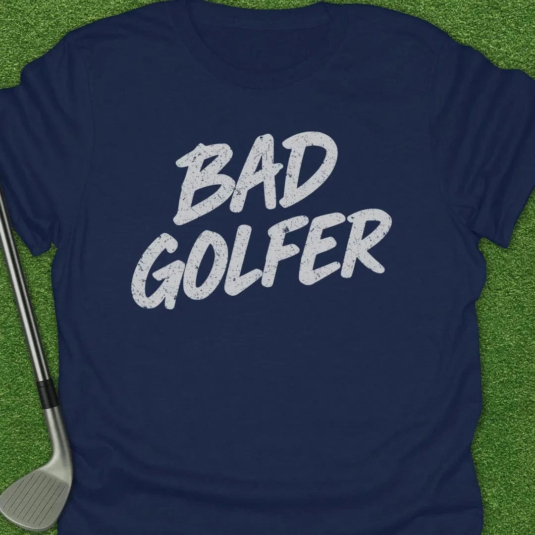Navy / S Bad Golfer Bold T-Shirt