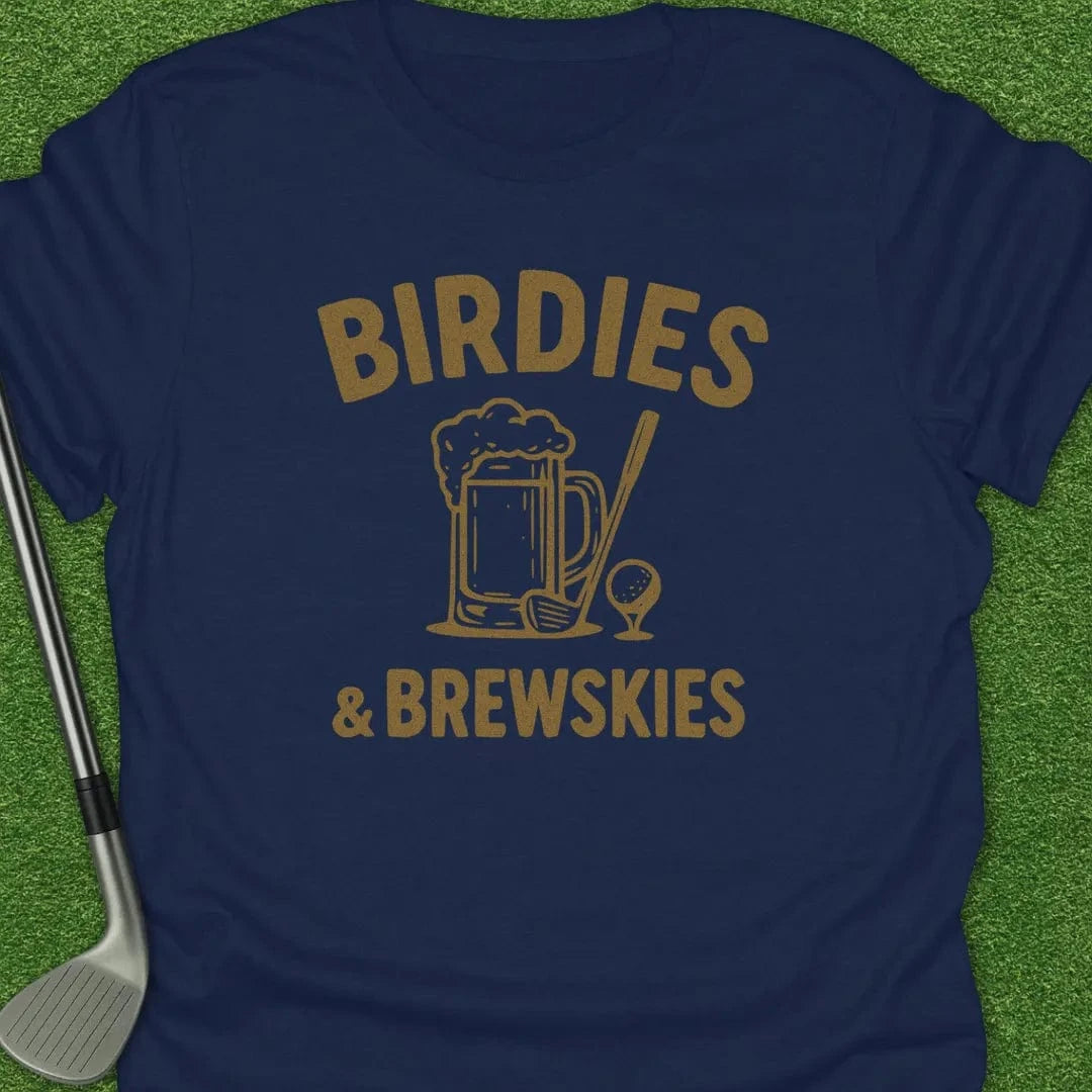 Navy / S Birdies Brewskies T-Shirt