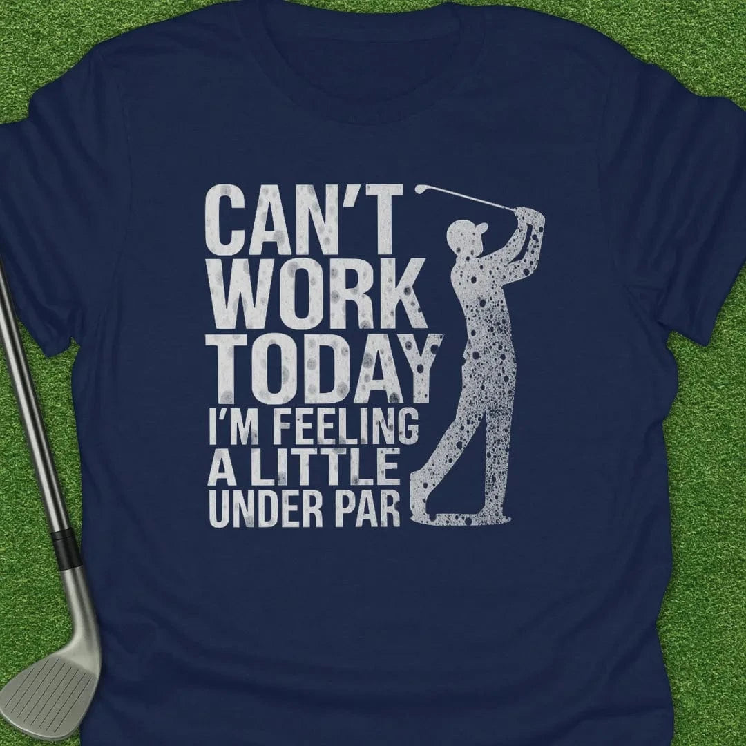 Navy / S Cant Work Today T-Shirt