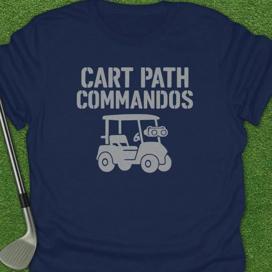 Navy / S Cart Path Commandos T-Shirt