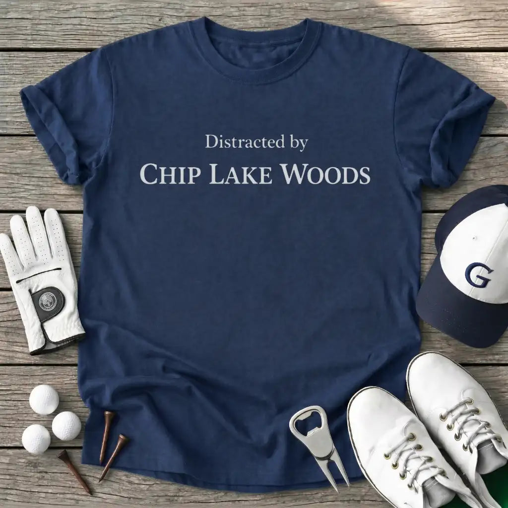 Navy / S Distracted Chip T-Shirt
