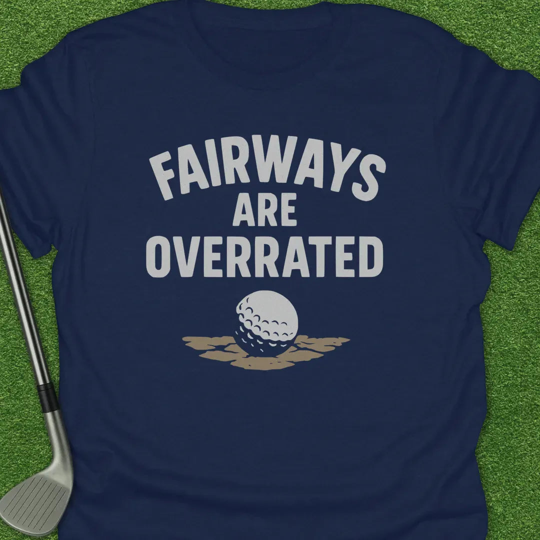 Navy / S Fairways Are T-Shirt
