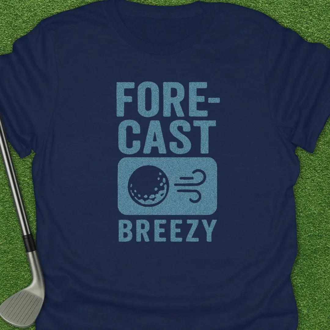 Navy / S Forecast Breezy T-Shirt