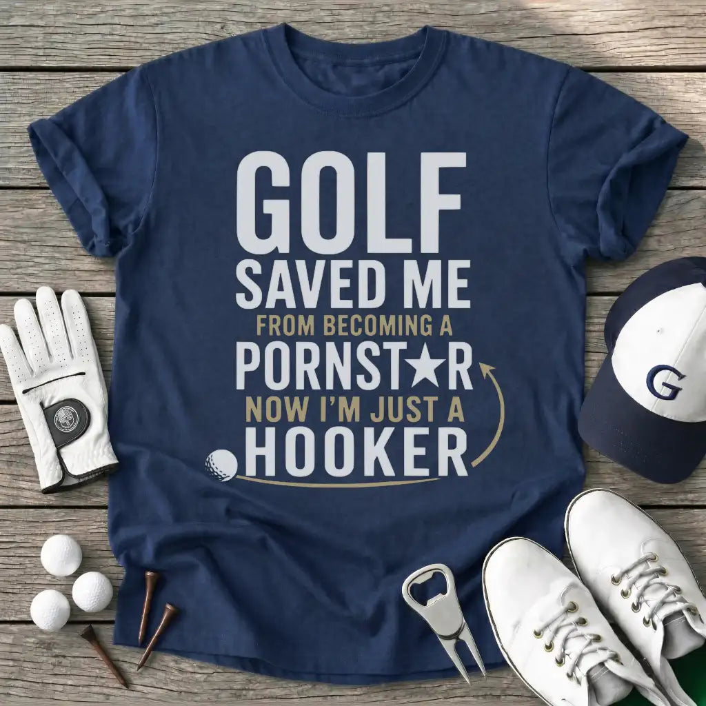 Navy / S Golf Saved From T-Shirt