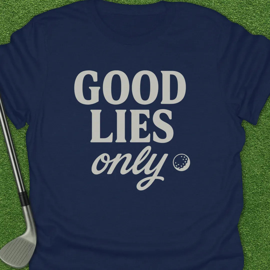 Navy / S Good Lies Only T-Shirt