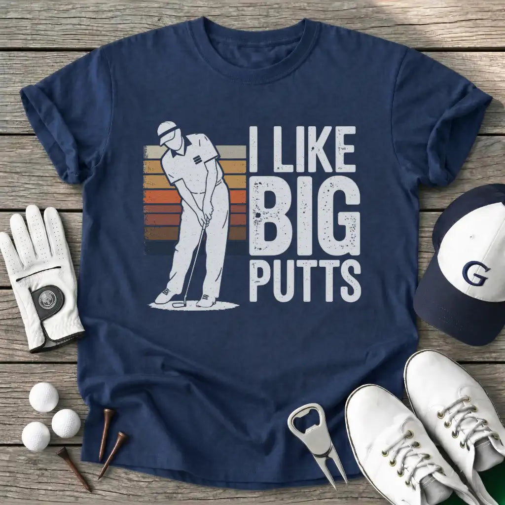 Like Big Putts T-Shirt in Navy