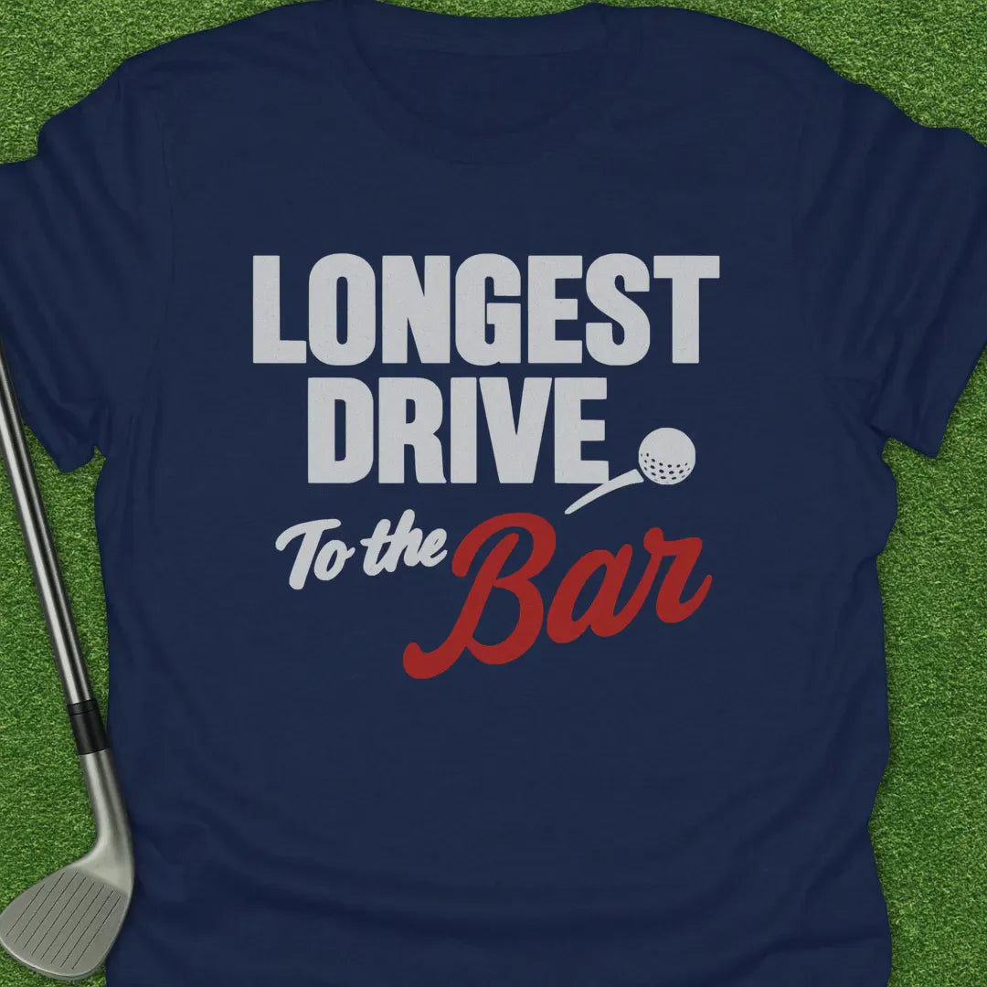 Navy / S Longest Drive The T-Shirt