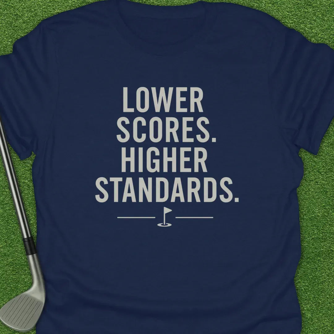 Navy / S Lower Scores Higher T-Shirt