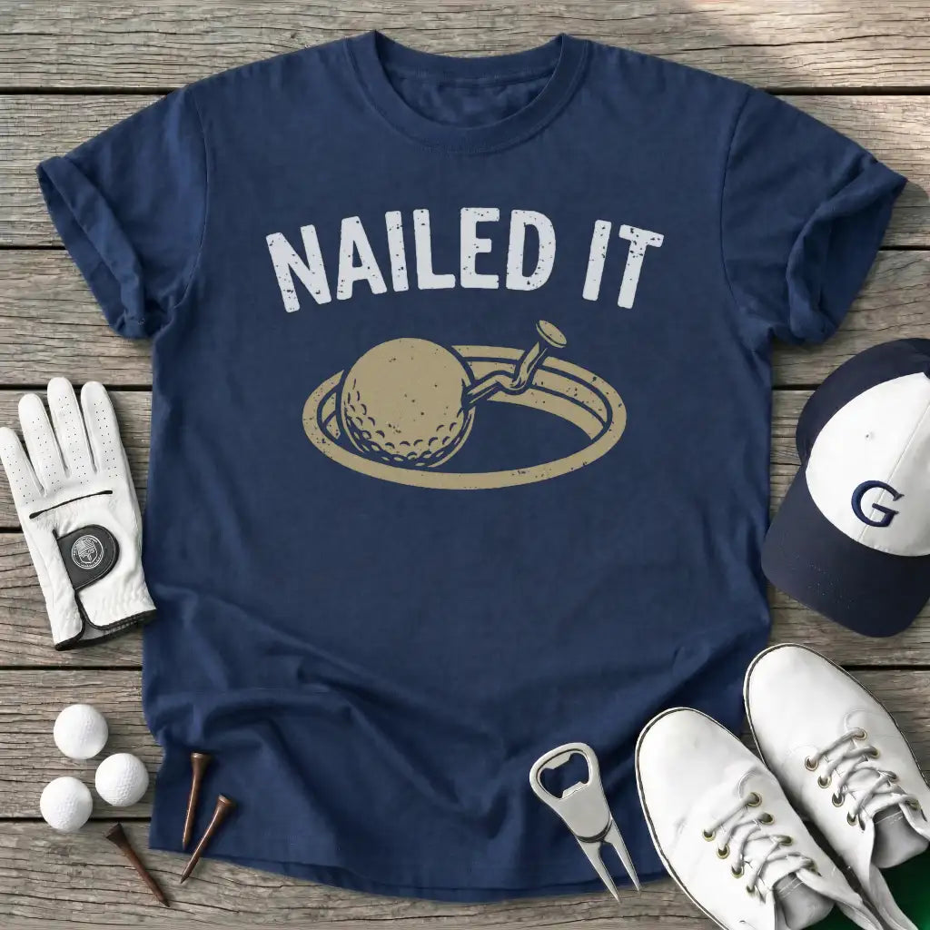 Nailed T-Shirt in Navy