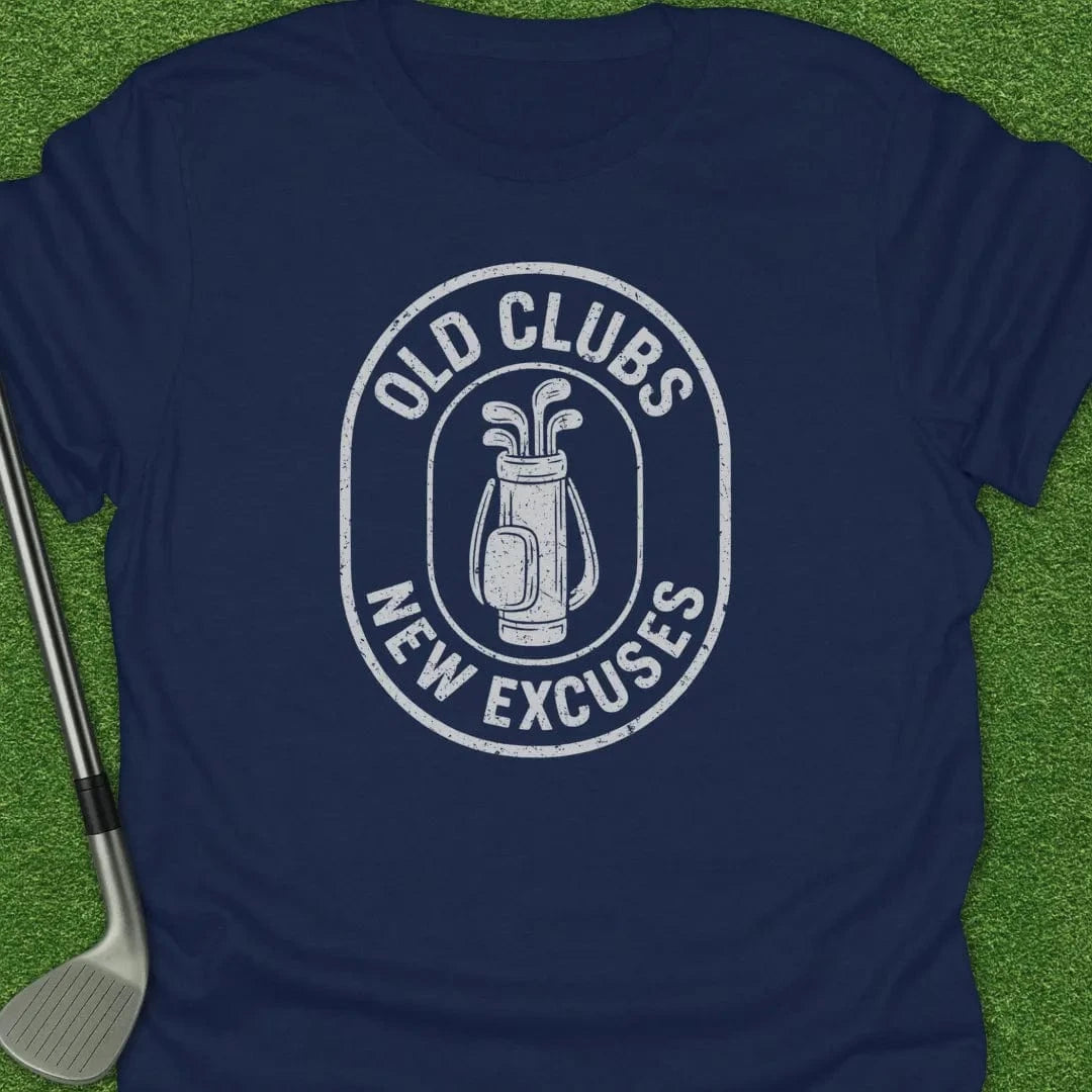 Navy / S Old Clubs New T-Shirt