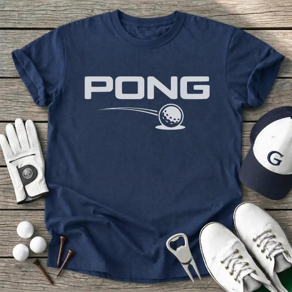 Pong T-Shirt in Navy