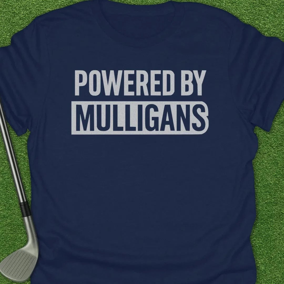 Navy / S Powered Mulligans T-Shirt