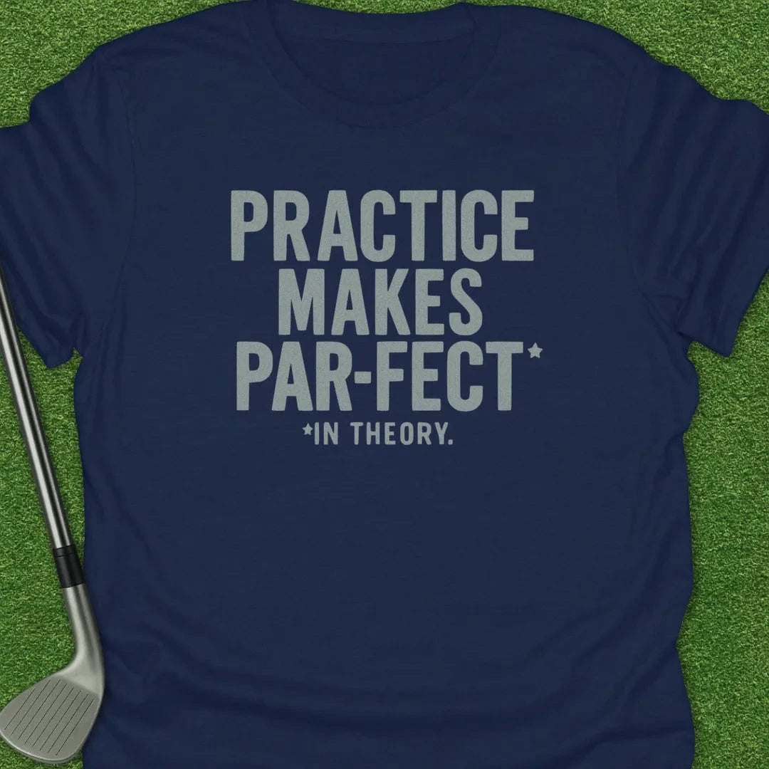 Navy / S Pratice Makes T-Shirt