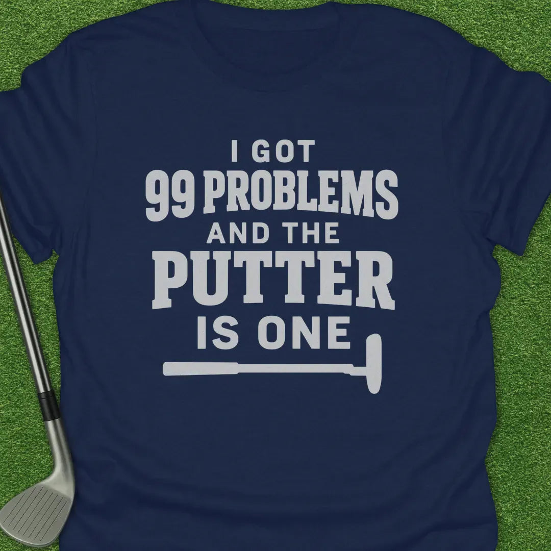 Navy / S Putter Got Problems T-Shirt