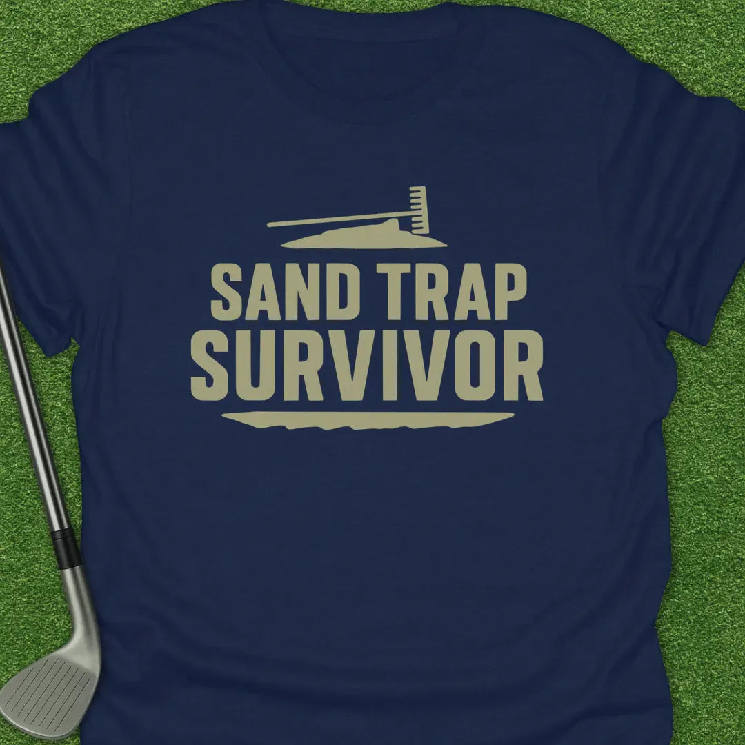 Navy / S Sand Trap Survivor T-Shirt