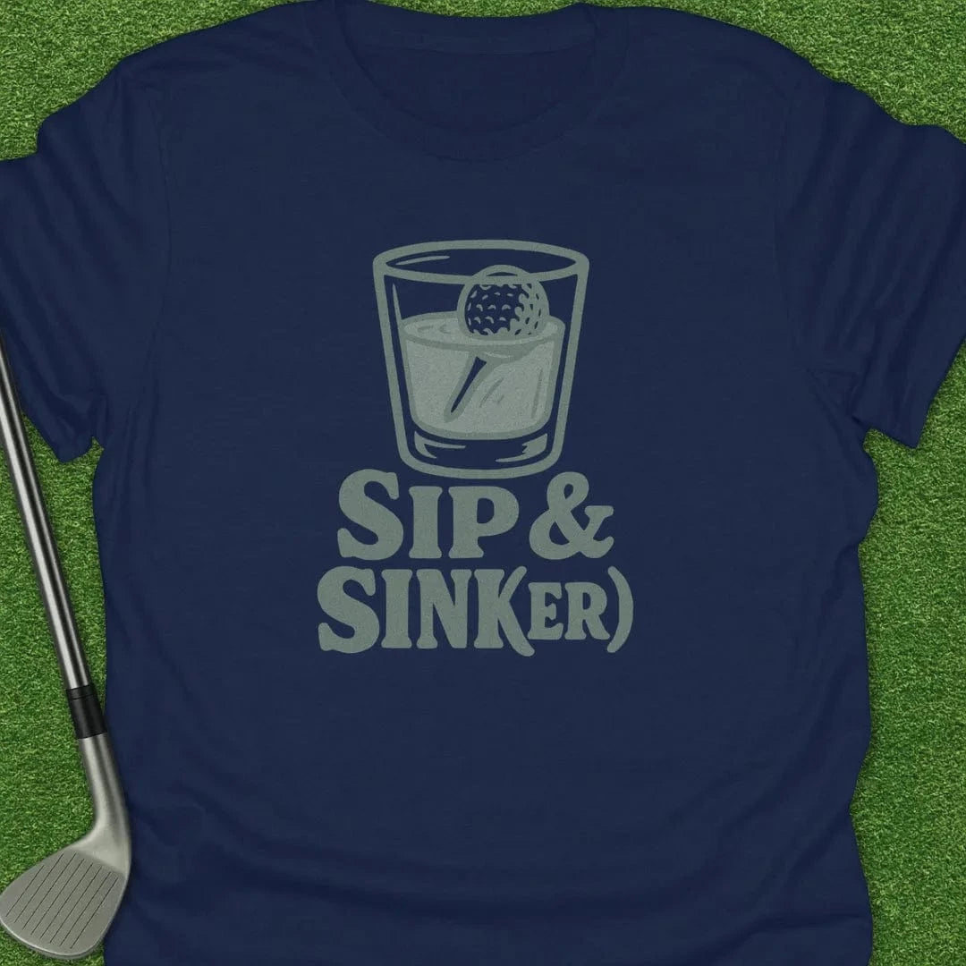 Navy / S Sip Sinker T-Shirt