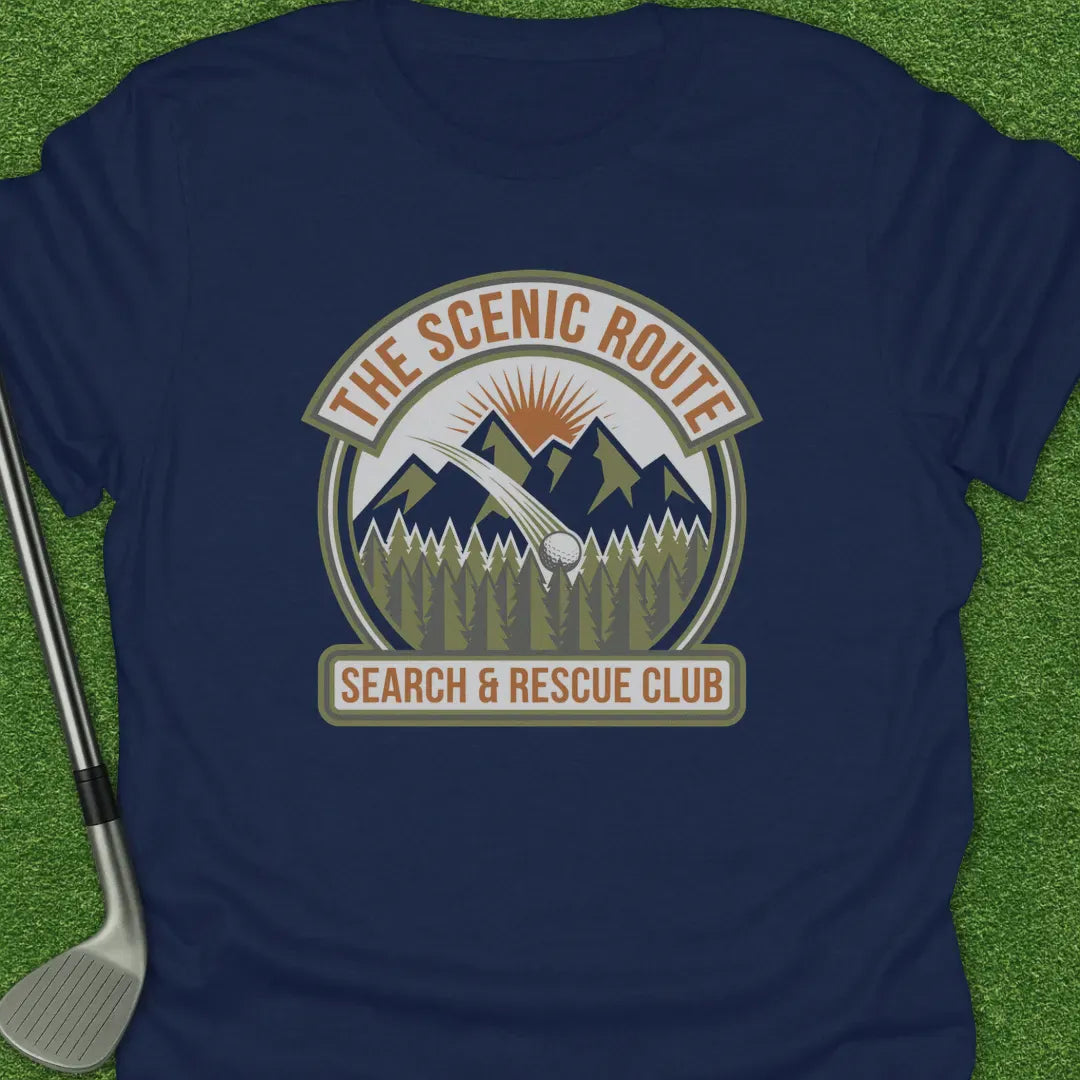 Navy / S The Scenic Route T-Shirt