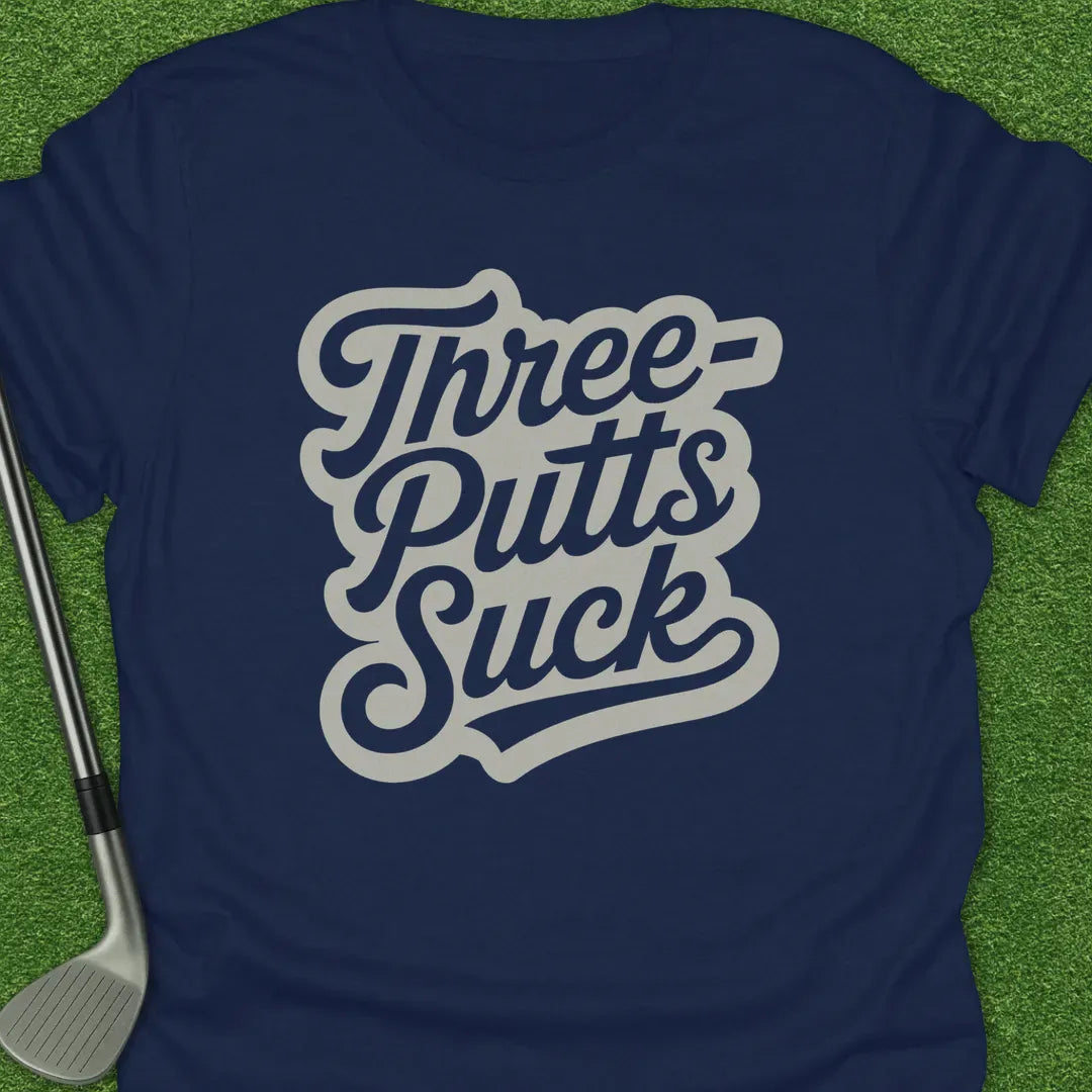 Navy / S Threeputts Suck T-Shirt