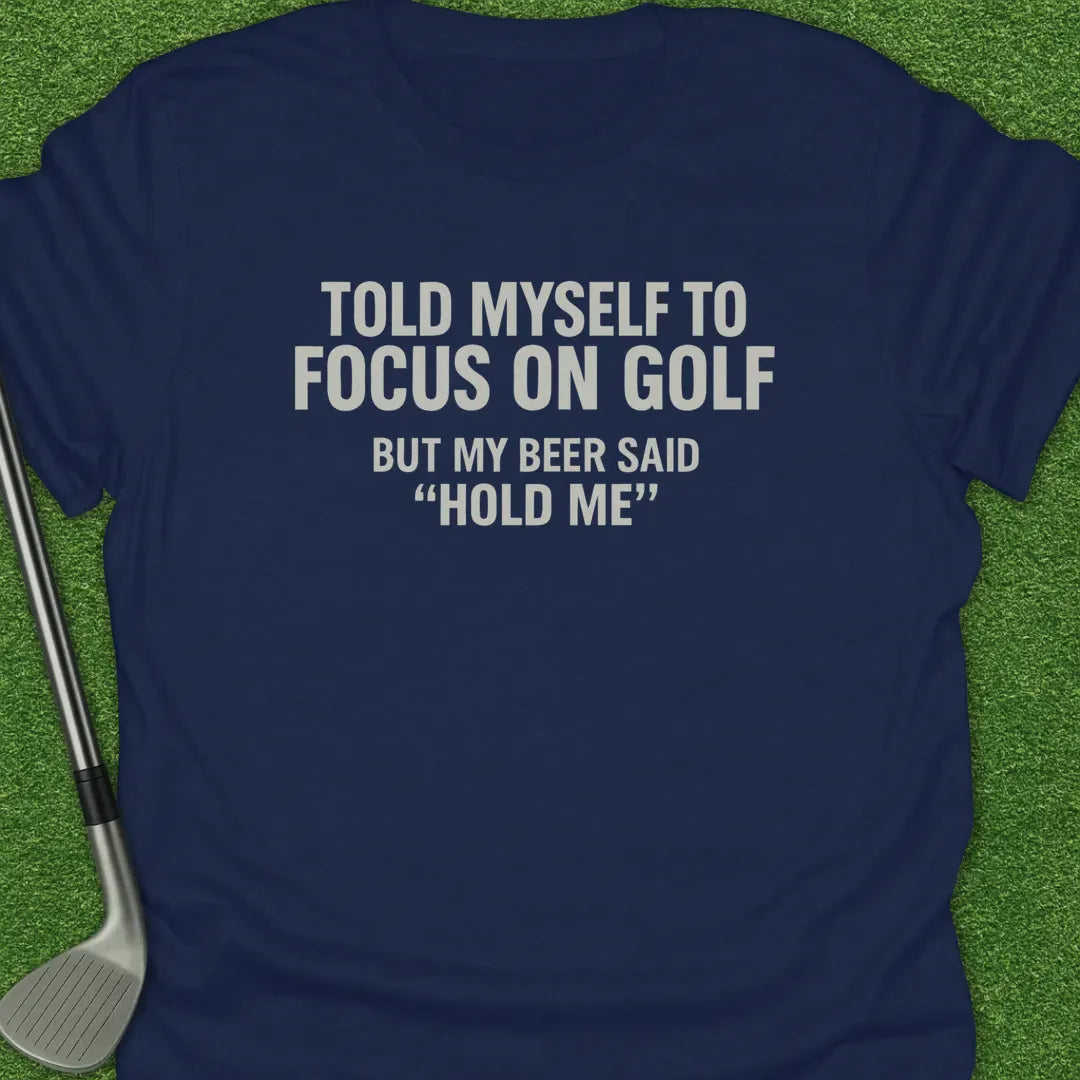 Navy / S Told Myself Focus T-Shirt