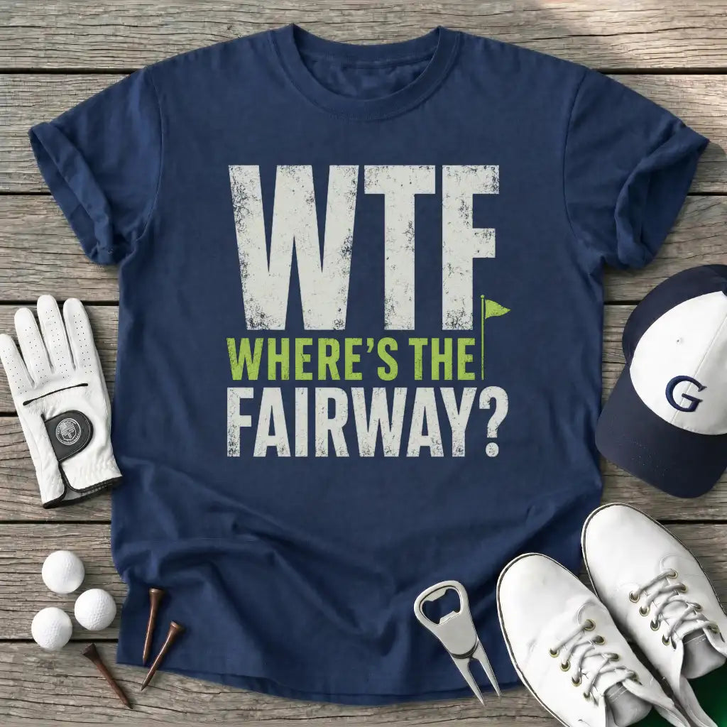 Navy / S Wtf Wheres The T-Shirt