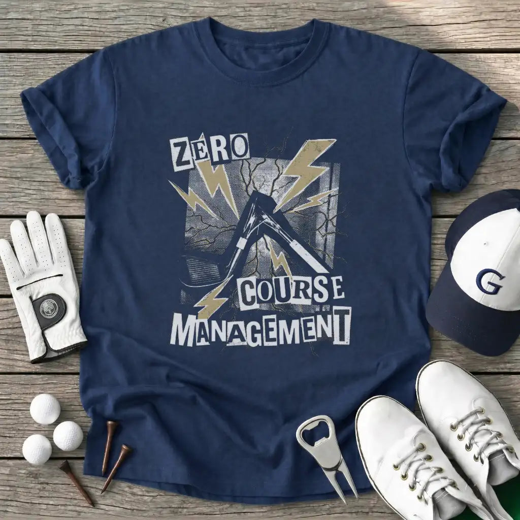 Navy / S Zero Course T-Shirt
