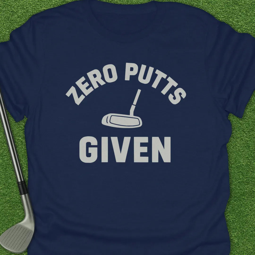 Navy / S Zero Putts Given T-Shirt