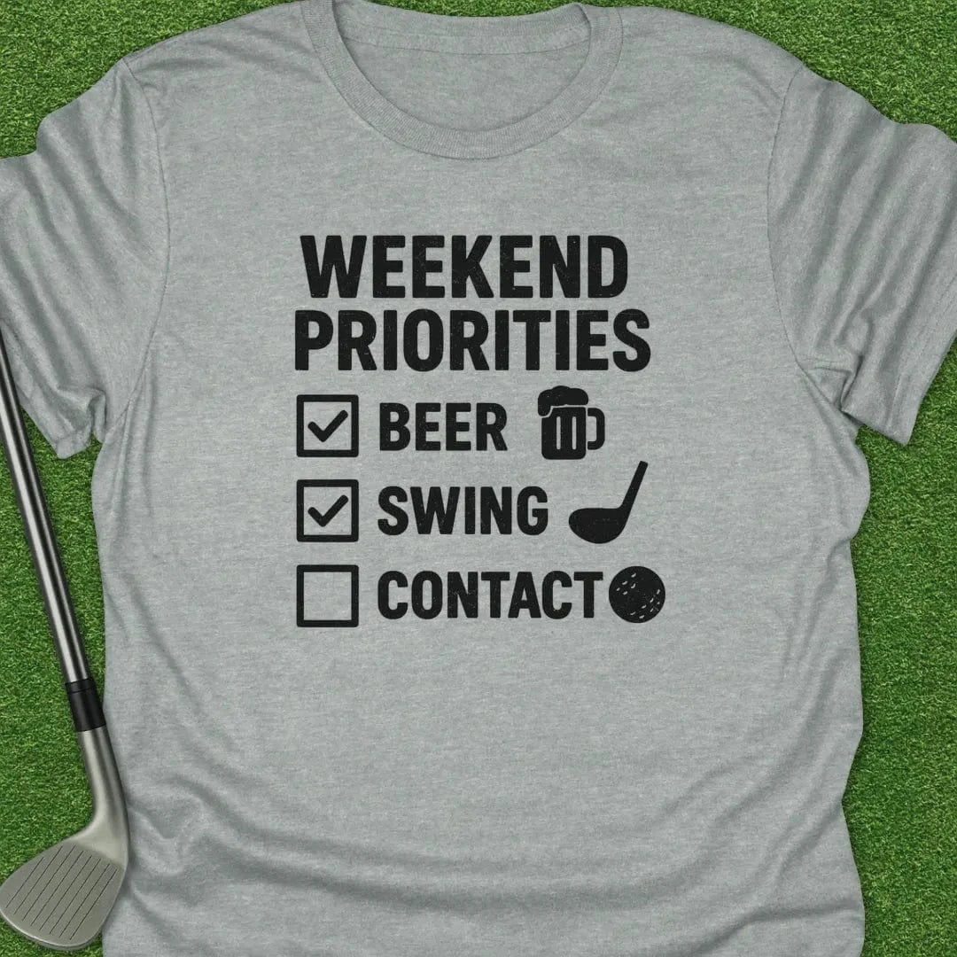 Sport Grey / S Weekend Priorities T-Shirt