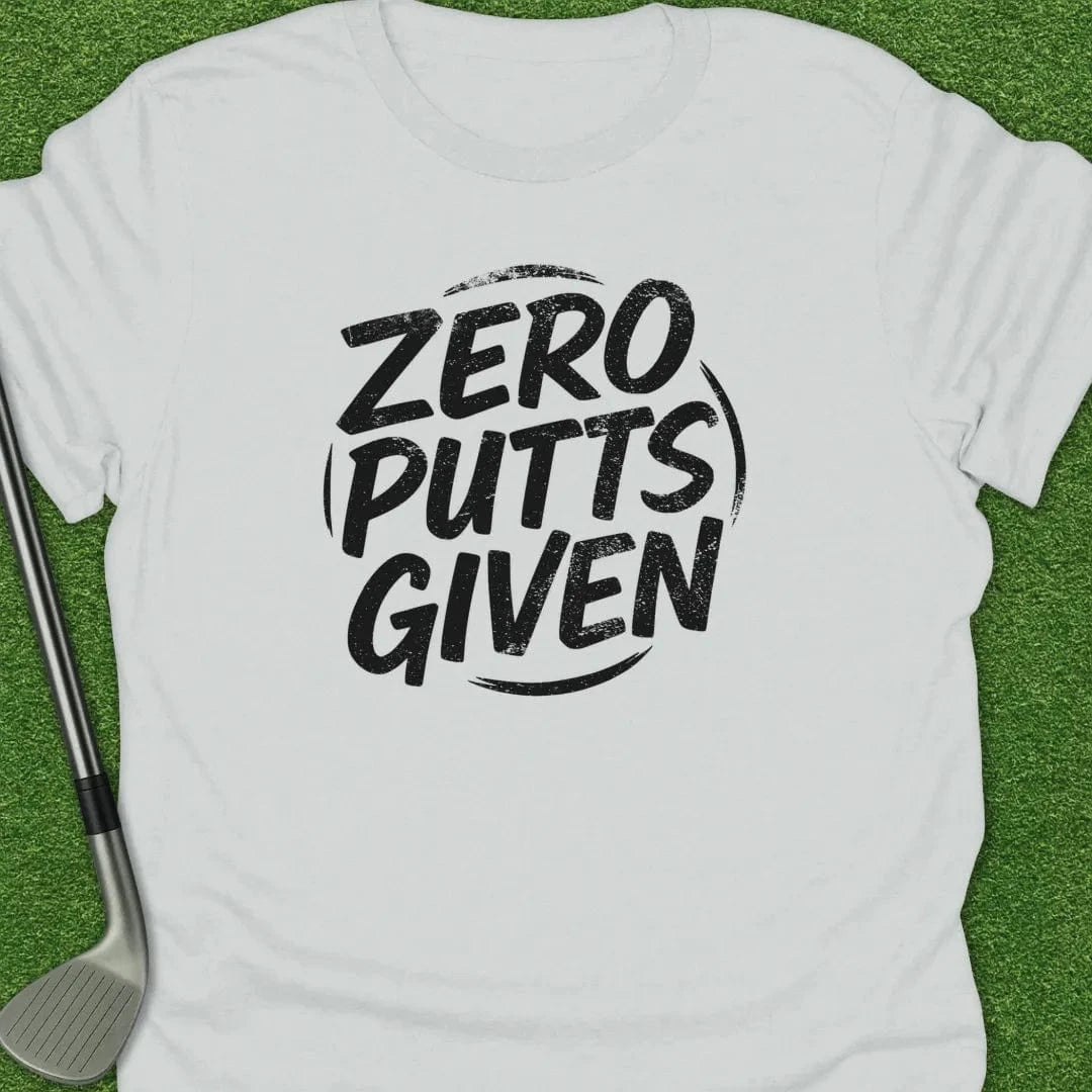 White / S Badge Zero Putts T-Shirt